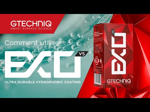 Protection céramique Gtechniq Exo V5 Ultra Durable Hydrophobic Coating