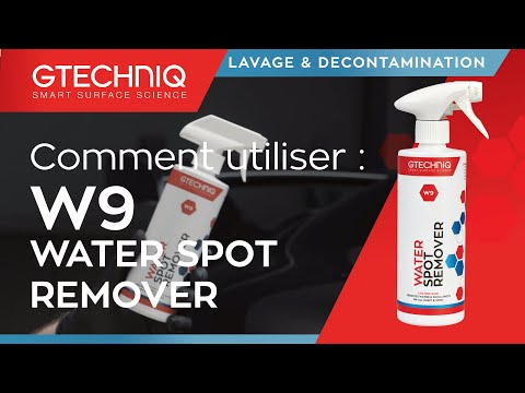 W9 water spot remover Gtechniq: Anti tache d'eau