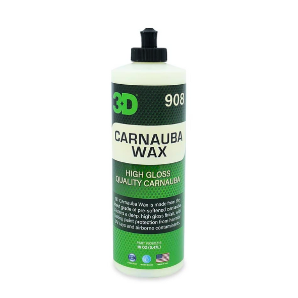 [908OZ16] Carnauba Wax - Cire de Carnauba Brésilienne 3D Car Care