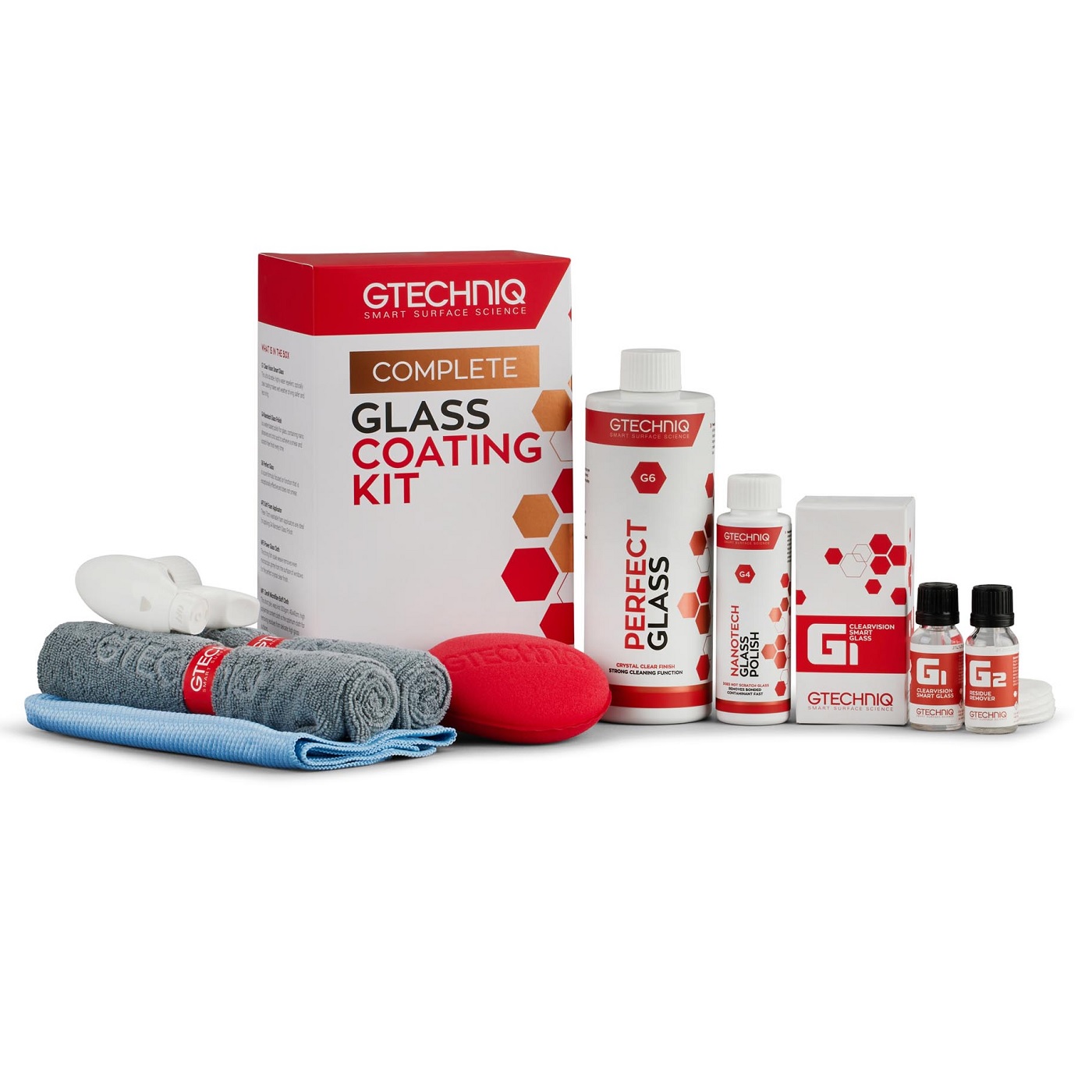 [GCK] Kit vitres – Nettoyage & protection Gtechniq Glass Coating Kit