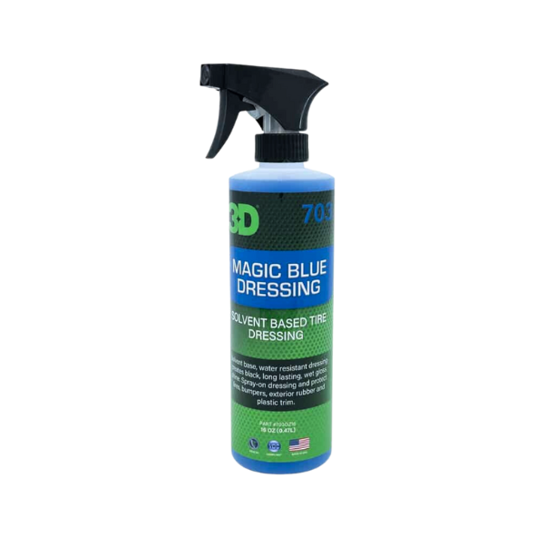 Finition Plastique Brillante Magic Blue Dressing (473ml)