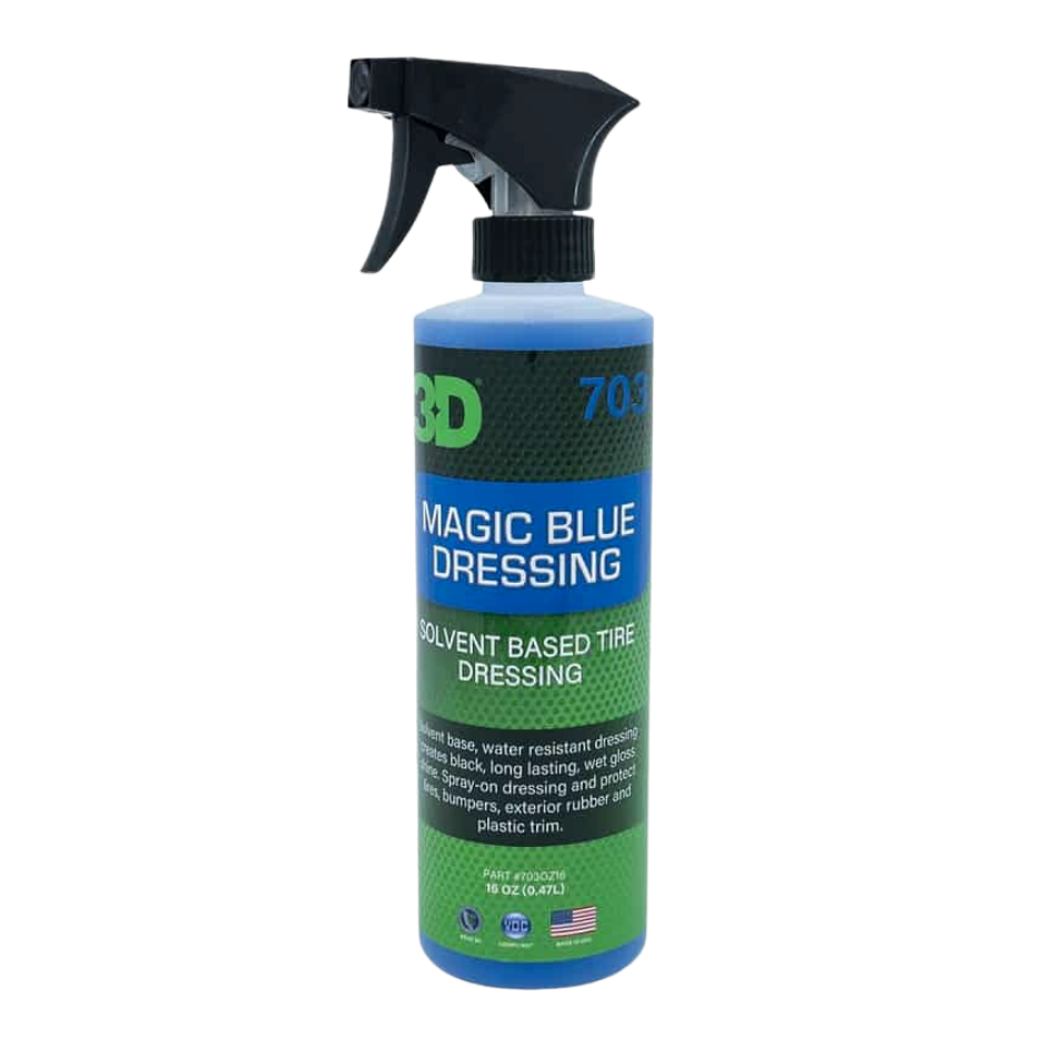 [703OZ16] Magic Blue Dressing - Dressing Extérieur - 3D Car Care (473ml)