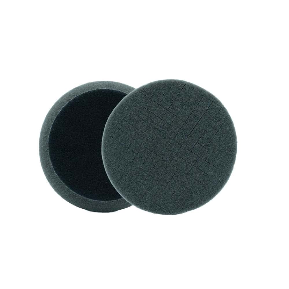 [K-53SBK] Black Spider-Cut Foam Finishing Pad 75mm – 3D Car Care