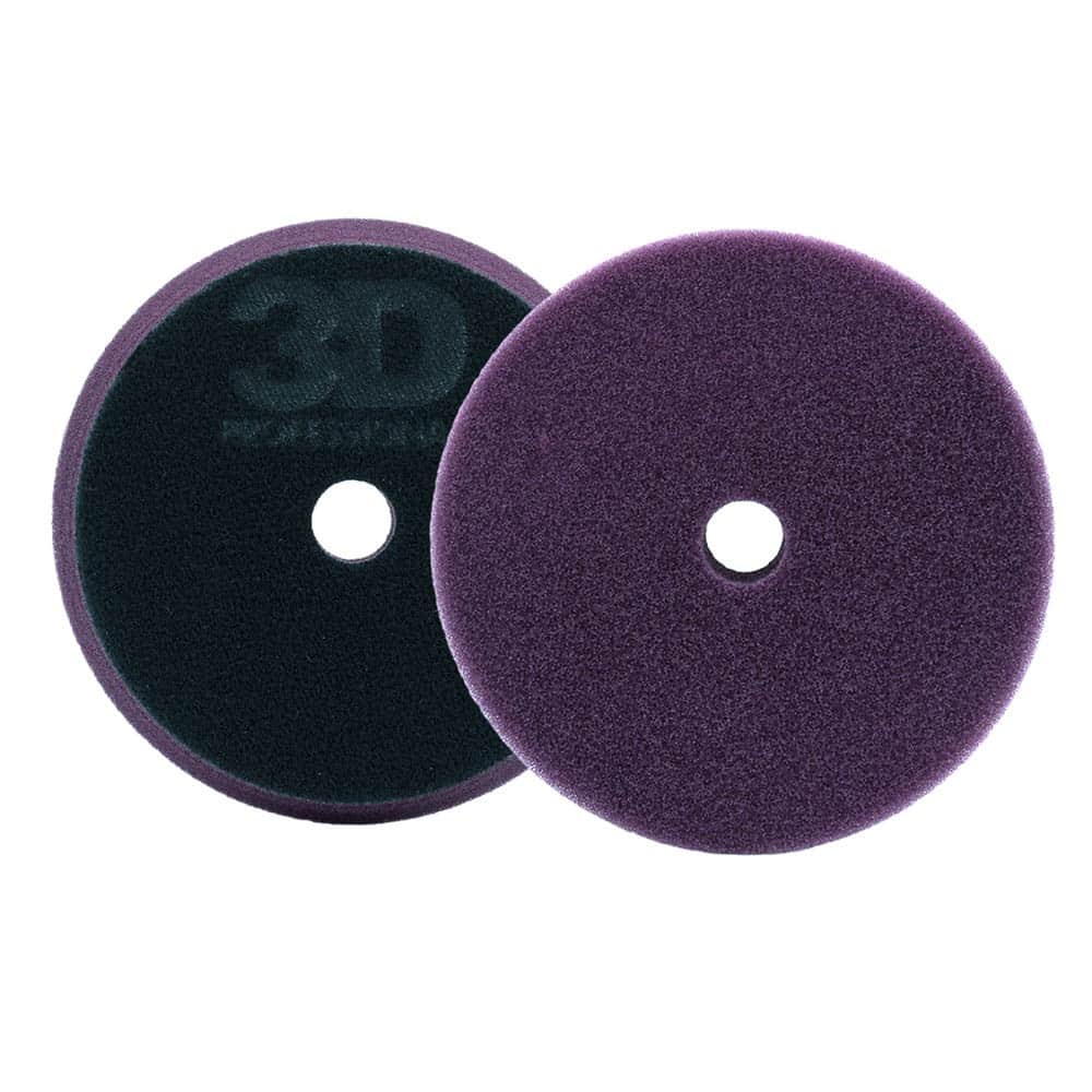 [K-55DP] Dark Purple Foam Cutting Pad 125mm - 3D Car Care
