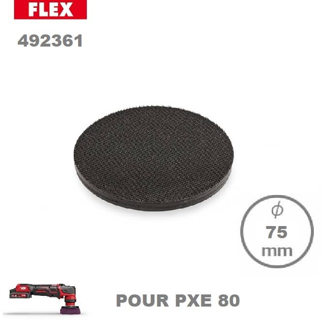 [492361] Backing Plate 75mm - Plateau pour polisseuse PXE 80 - Flex