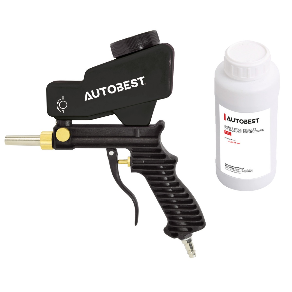 [328671] Pistolet de sablage avec reservoir - Autobest