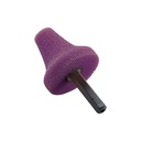 Tampon de polissage PK-V conique violet pour Flexible Flex FS 140