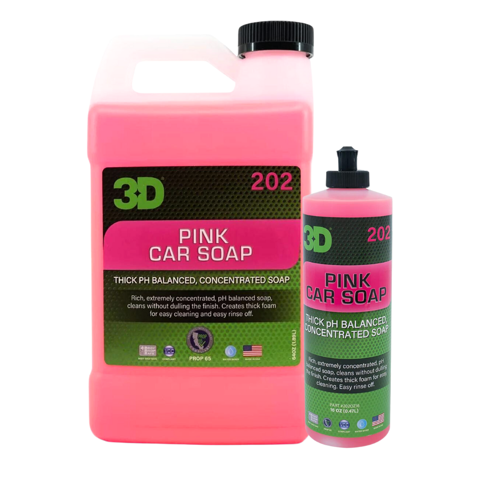 3D Pink Car Soap - 16 oz